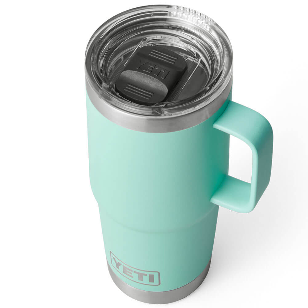 21070060048 TAZA RAMBLER 20oz TRAVEL MUG CON TAPA STRONGHOLD SEAFOAM MARCA YETI