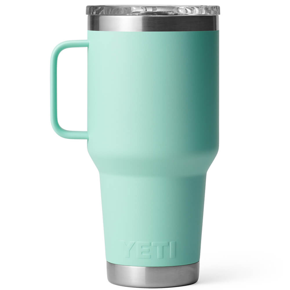 21071500733 TAZA RAMBLER 30oz TRAVEL MUG CON TAPA STRONGHOLD SEAFOAM MARCA YETI