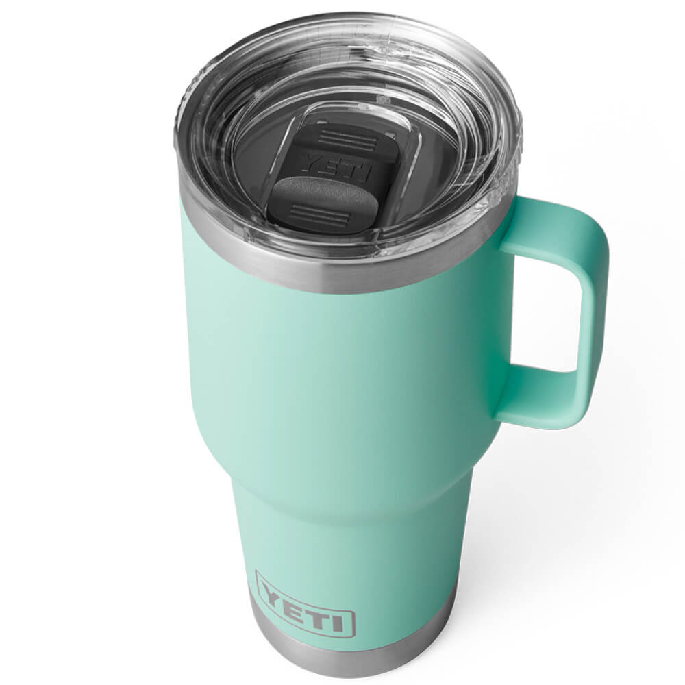 21071500733 TAZA RAMBLER 30oz TRAVEL MUG CON TAPA STRONGHOLD SEAFOAM MARCA YETI