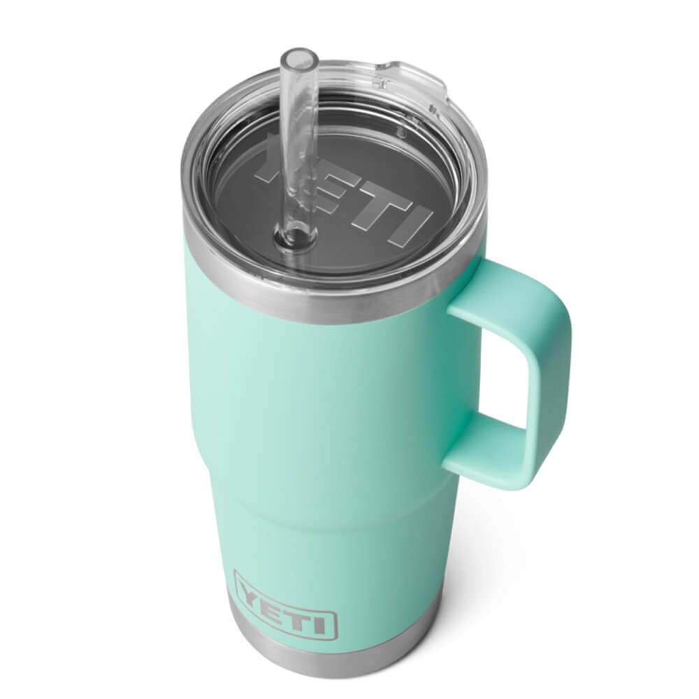 21071501803 TERMO RAMBLER 25oz STRAW MUG SEAFOAM MARCA YETI