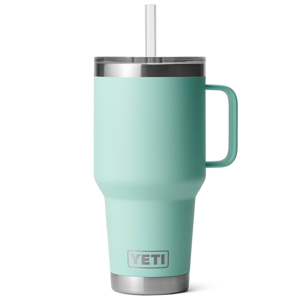 21071501814 TERMO RAMBLER 35oz STRAW MUG SEAFOAM MARCA YETI