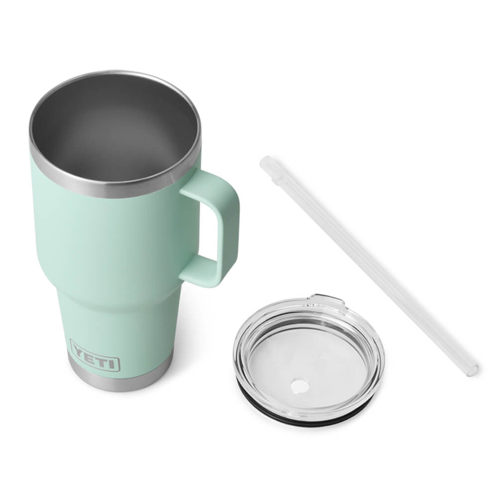 21071501814 TERMO RAMBLER 35oz STRAW MUG SEAFOAM MARCA YETI