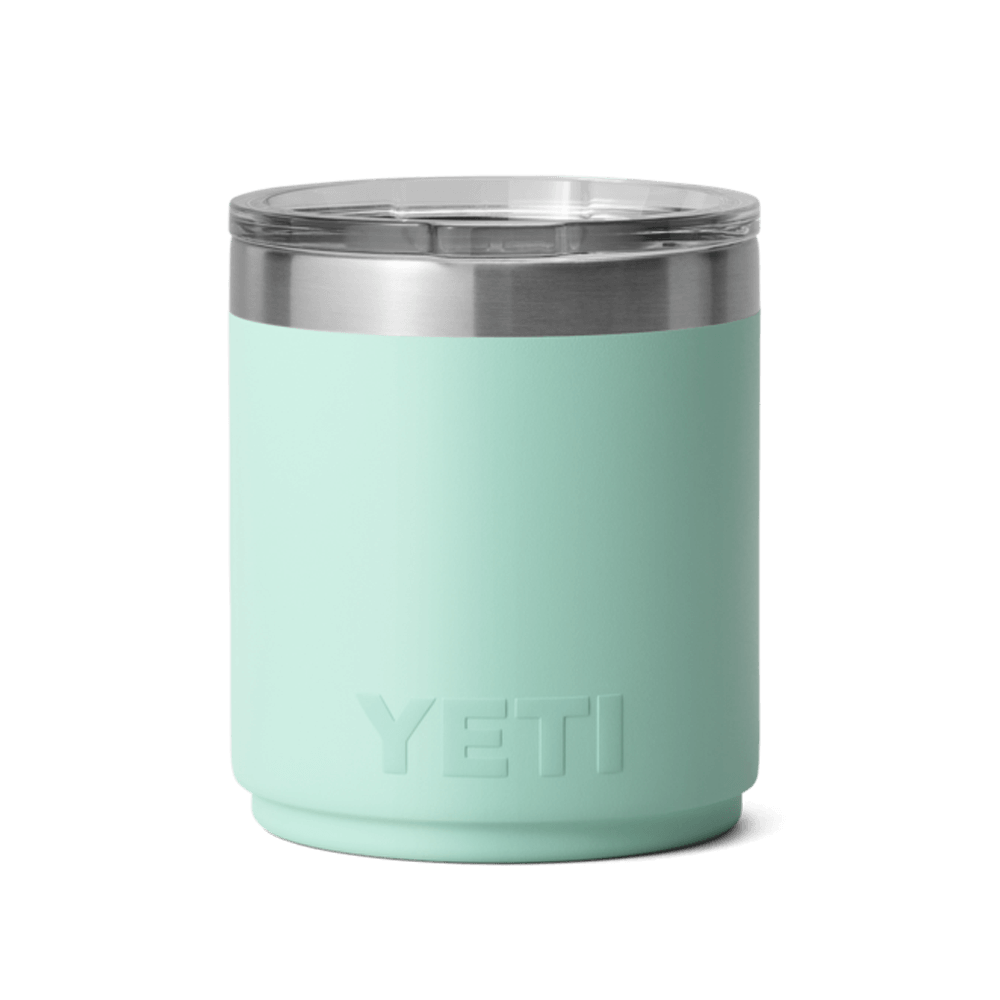 21071501962 TERMO RAMBLER 10oz LOWBALL 2.0 TAPA MAGNETICA SEAFOAM MARCA YETI