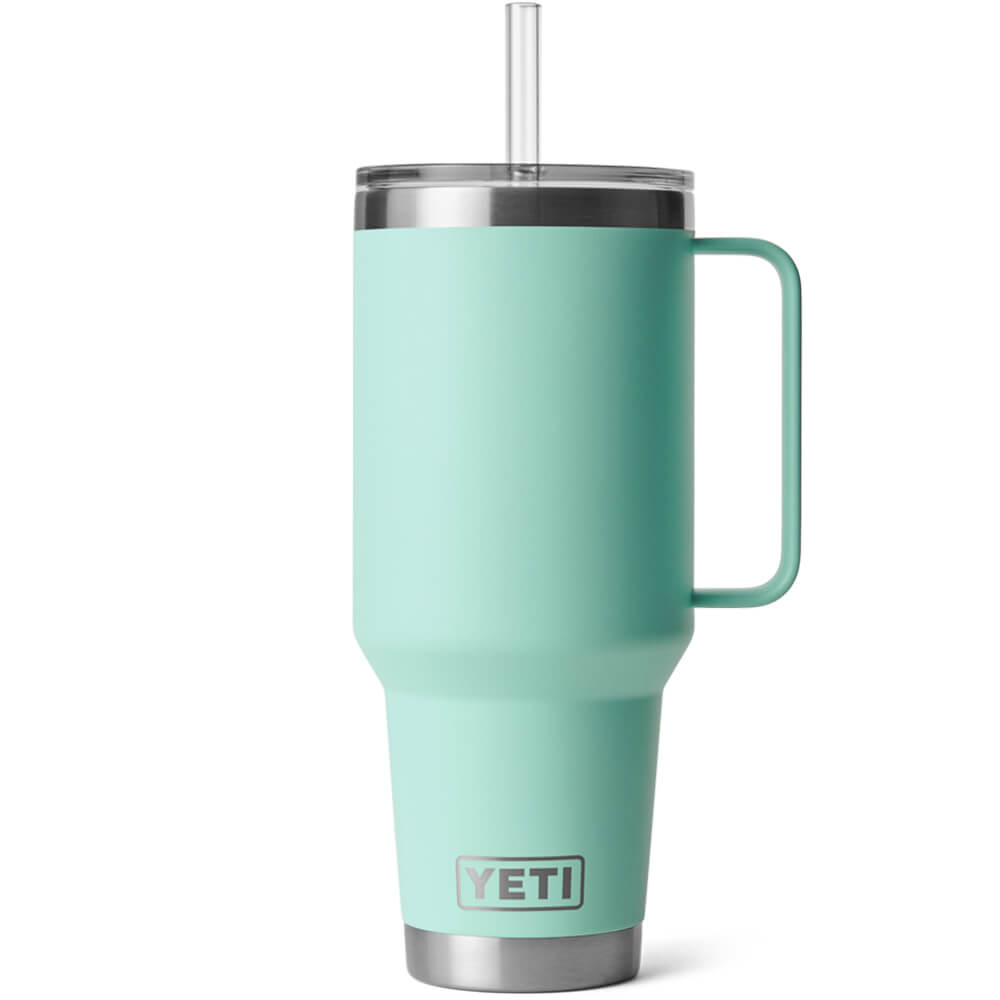 21071502790 TERMO RAMBLER 42oz STRAW MUG SEAFOAM MARCA YETI