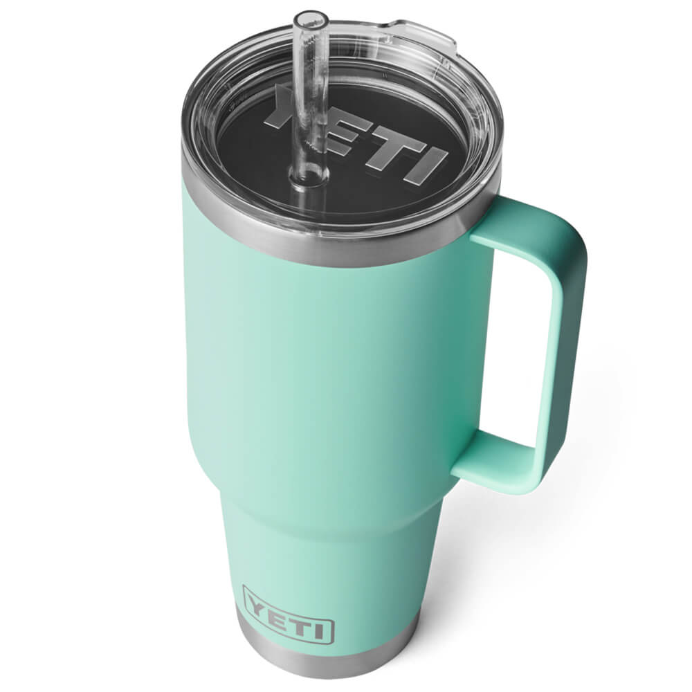 21071502790 TERMO RAMBLER 42oz STRAW MUG SEAFOAM MARCA YETI