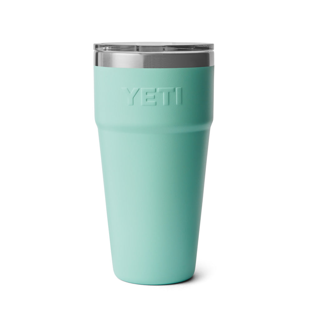 21071503716 TERMO RAMBLER 30oz STACKABLE CUP TAPA MAGNETICA SEAFOAM MARCA YETI