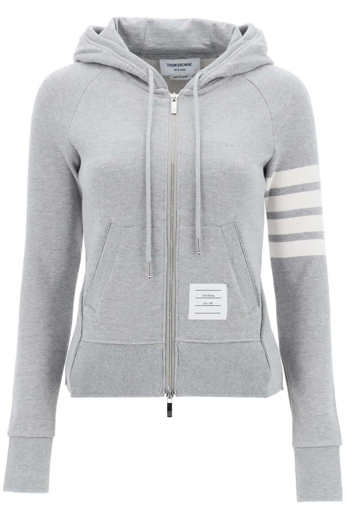 4-bar hoodie FJT001A 00535 LT GREY