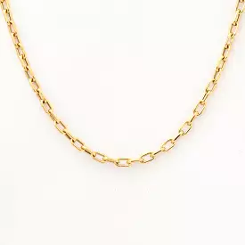 4 mm Italian Chain Link Necklace