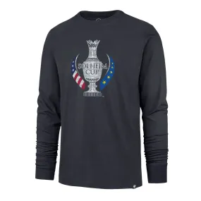 47 Brand Solheim Cup Men's Premier Franklin Long Sleeve Tee in Atlas Blue