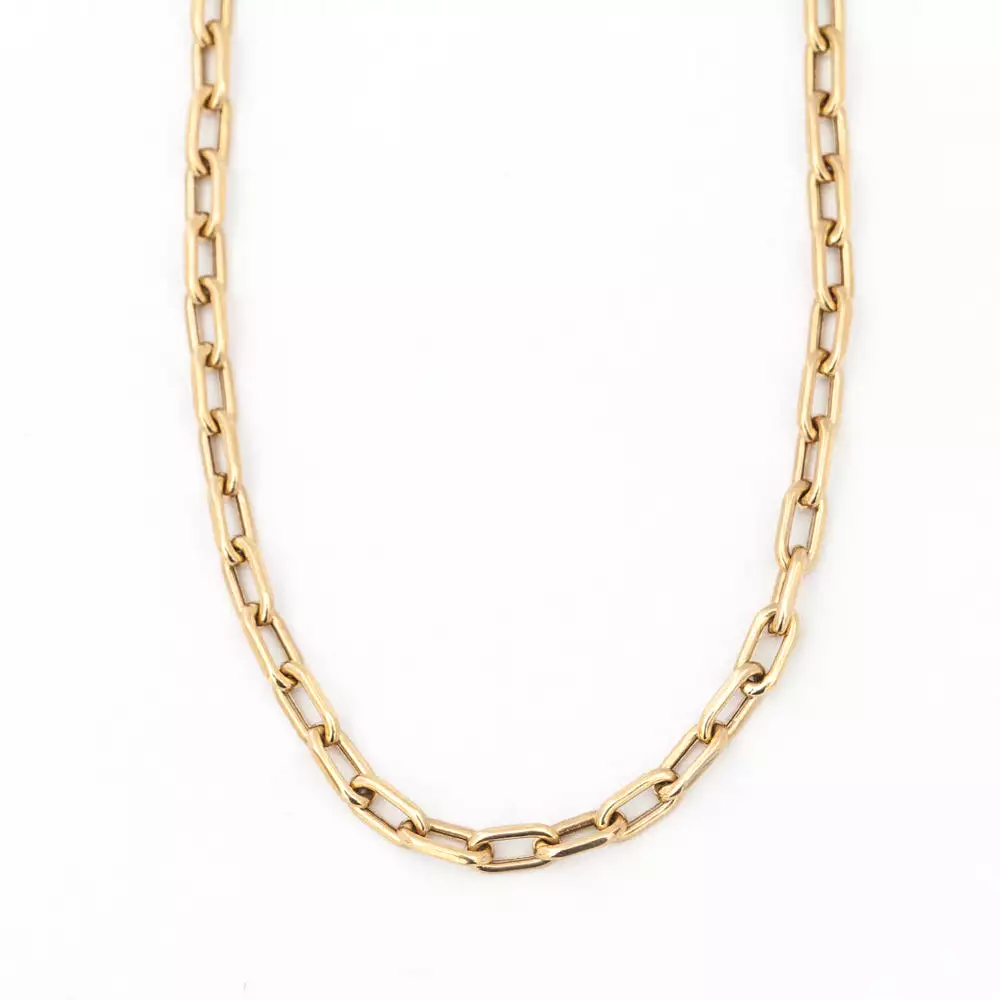 5.3mm Italian Chain Link Necklace