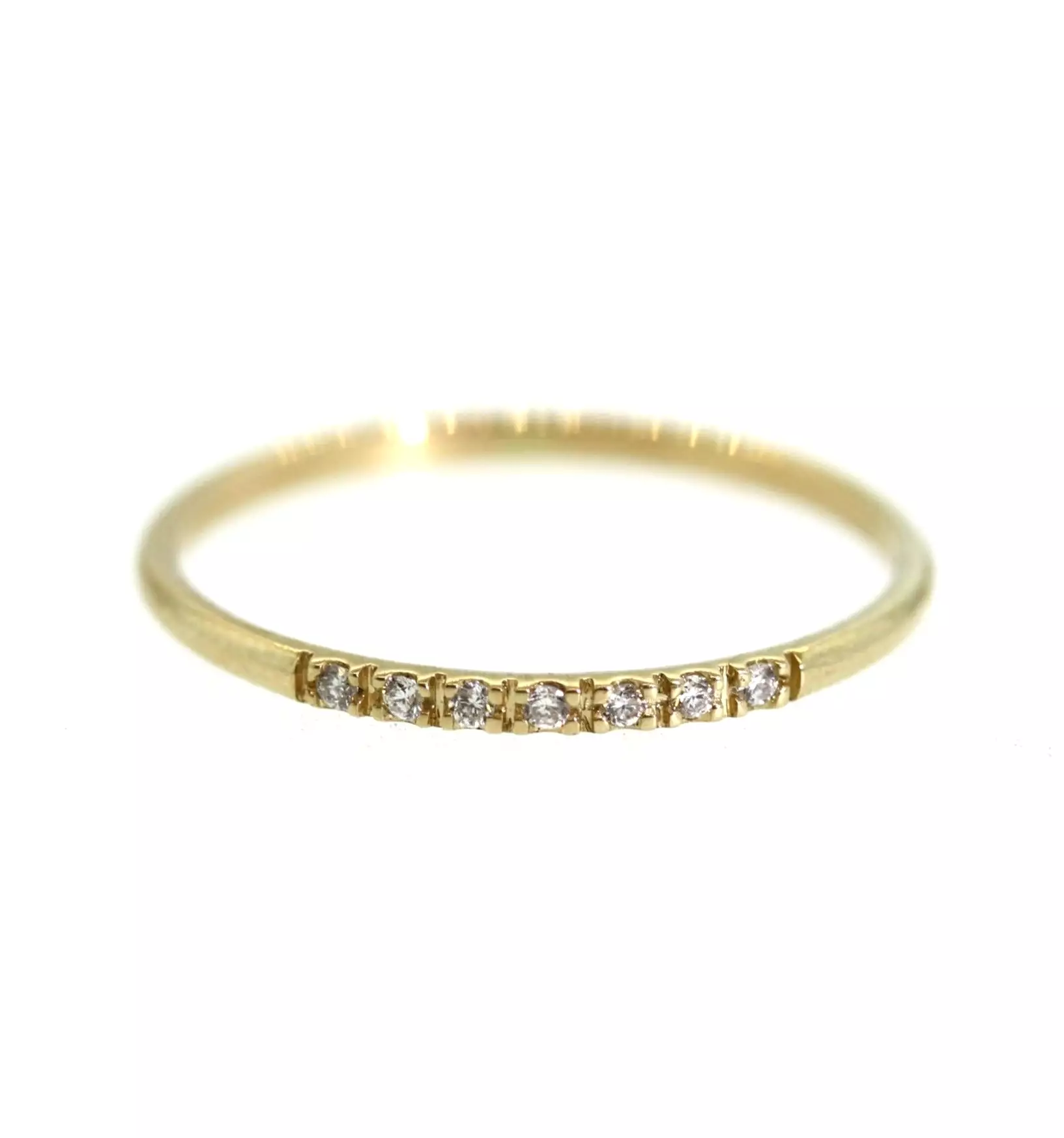 7 Diamond Gold Ring