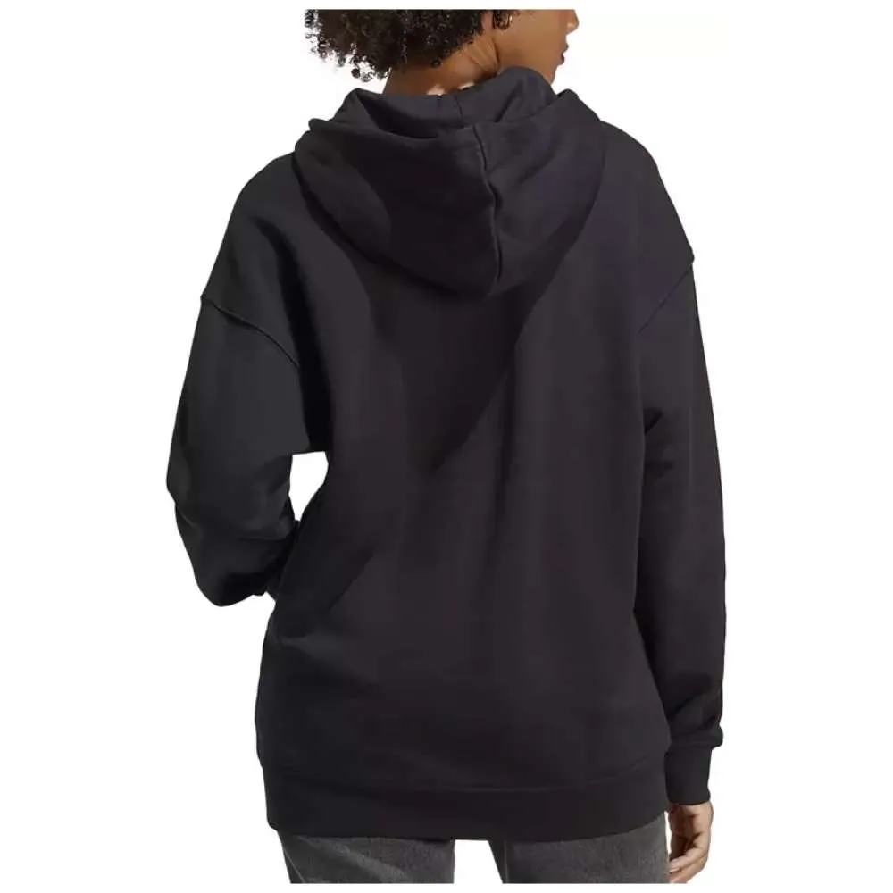 adidas Originals Women’s Adidas Adicolor Trefoil Hoodie – Black