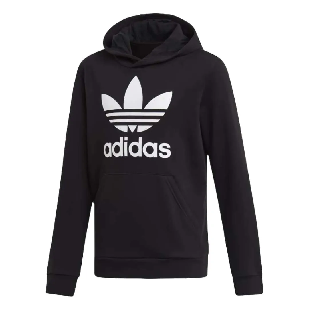 adidas Originals Women’s Adidas Adicolor Trefoil Hoodie – Black