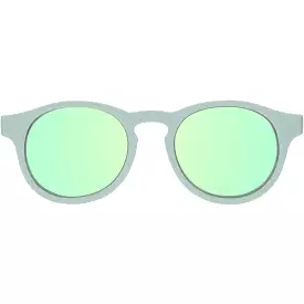 Babiators Polarized Keyhole Mirrored Sunglasses - Seafoam Blue