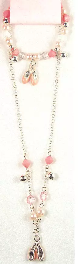 Ballet 2 pc Gift Set Necklace and Bracelet