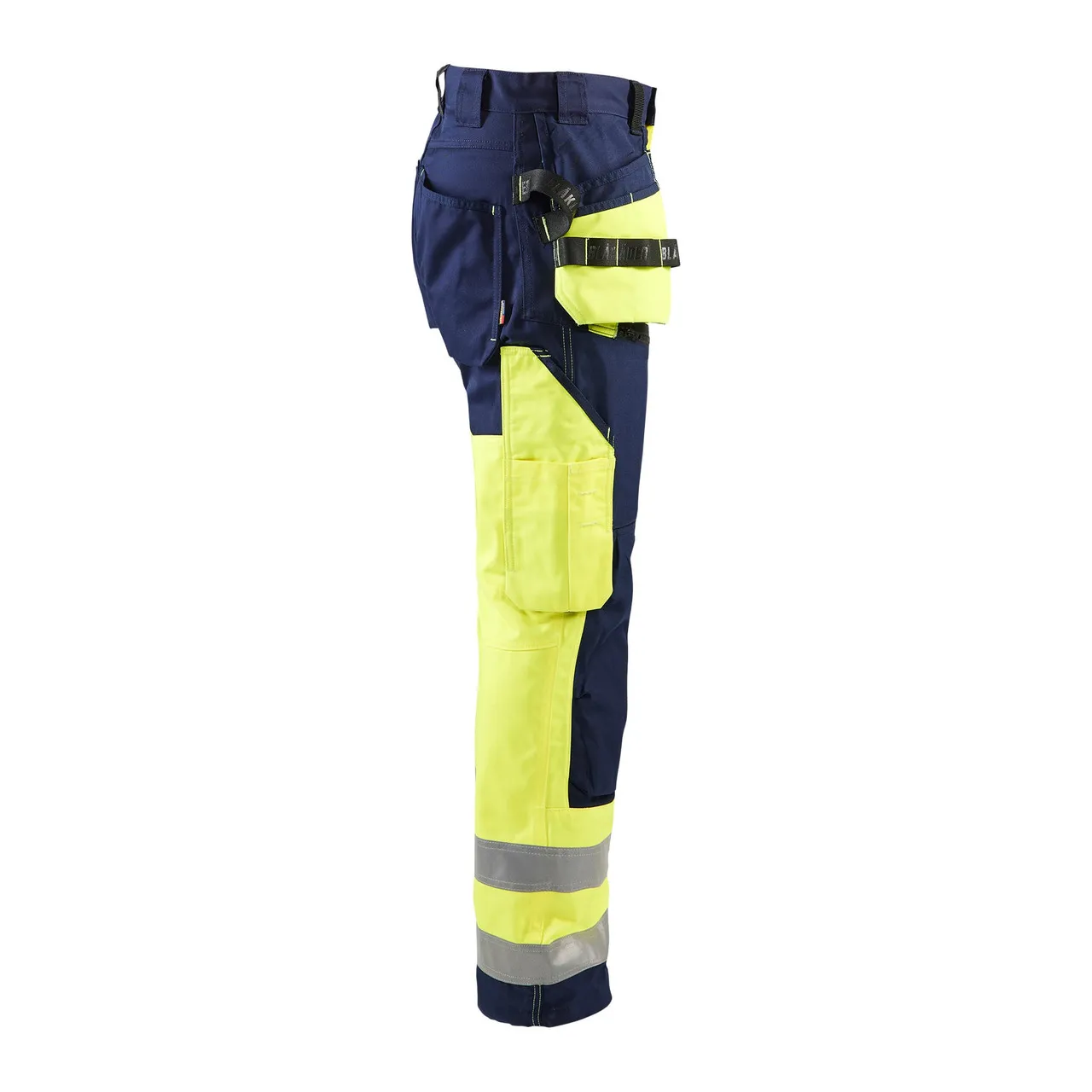 Blaklader Class E Blue-Yellow Work Pants Women's 716018608933