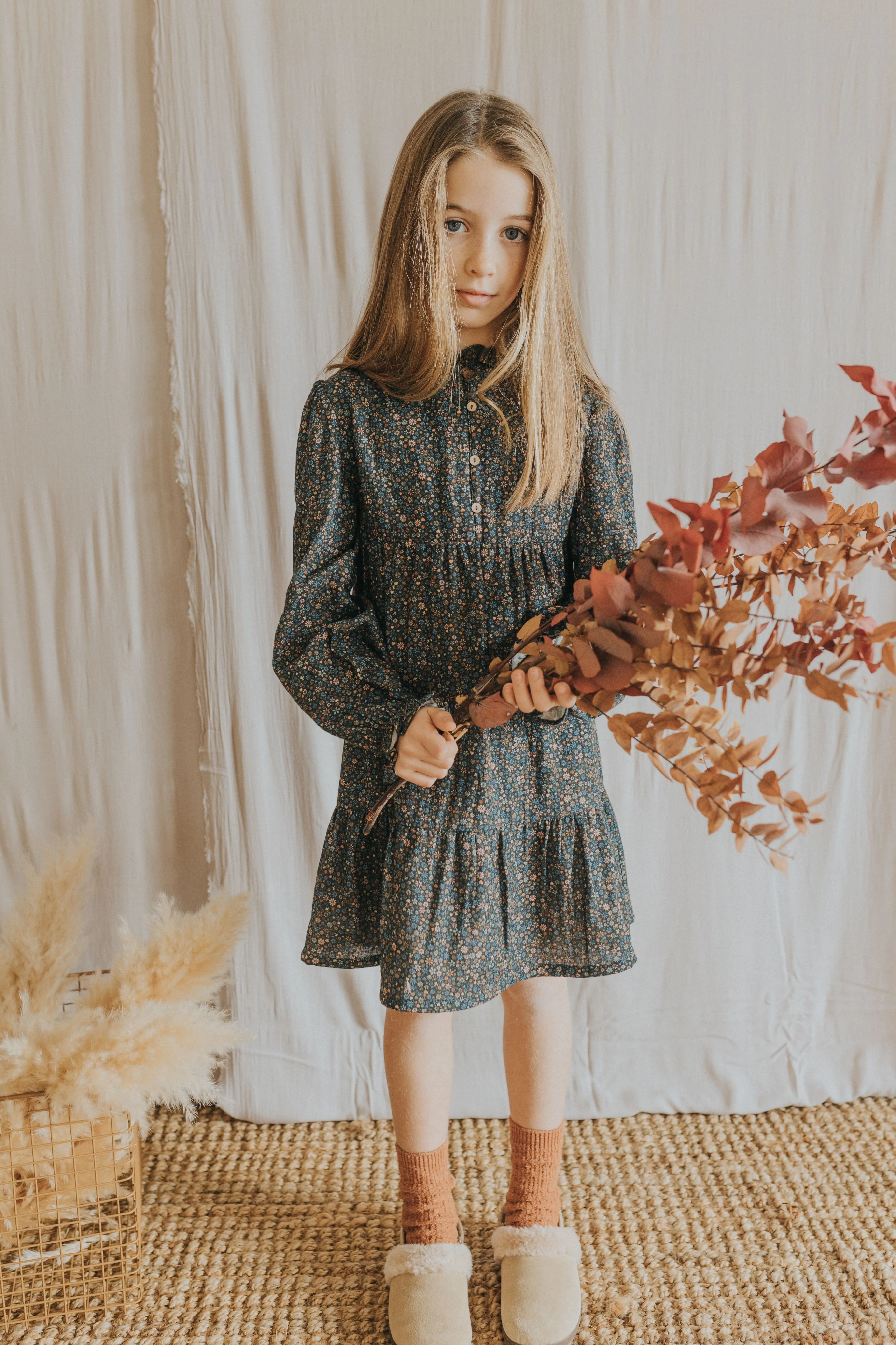 Buho LS Bloom Dress