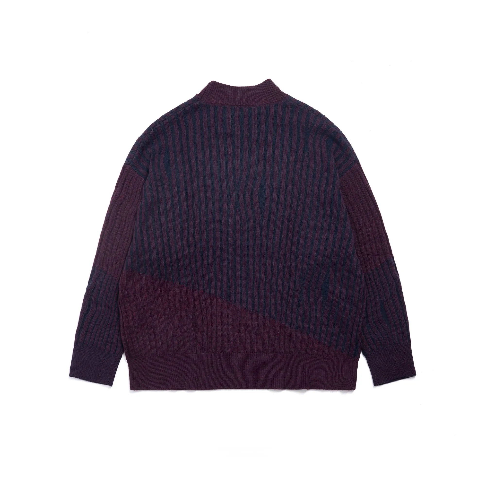 BURGUNDY GAP SWEATER-RED