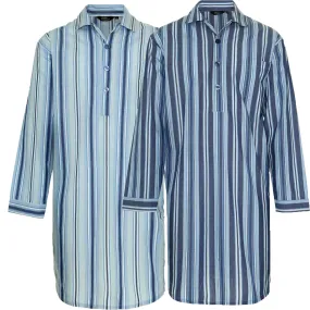 Buy Champion Mens Striped Poly Cotton Night Shirt - Fast UK Delivery | Insight Clothing