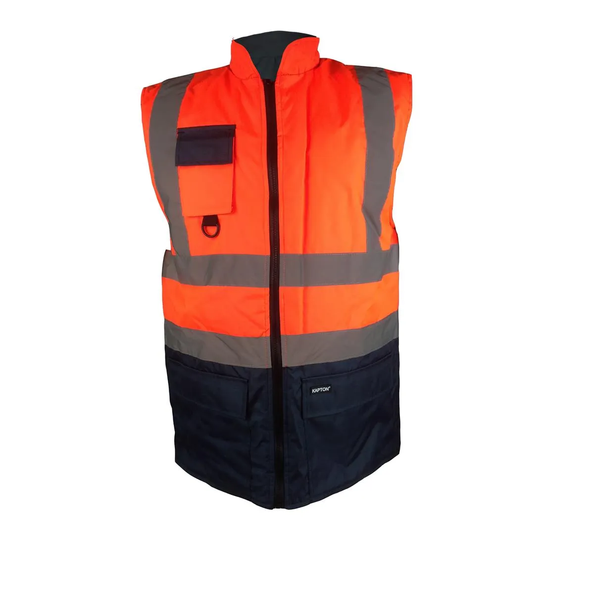 Buy Hi Visibility Reversible 2 Tone Fleece Lined Waterproof Bodywarmer High Viz - Fast UK Delivery | Insight Clothing