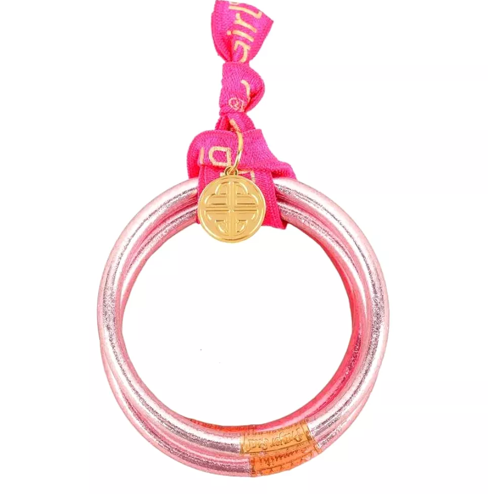 Carousel Pink BuDhaGirl All Weather Bangles Set of 4