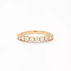 Catherine Half Eternity Band