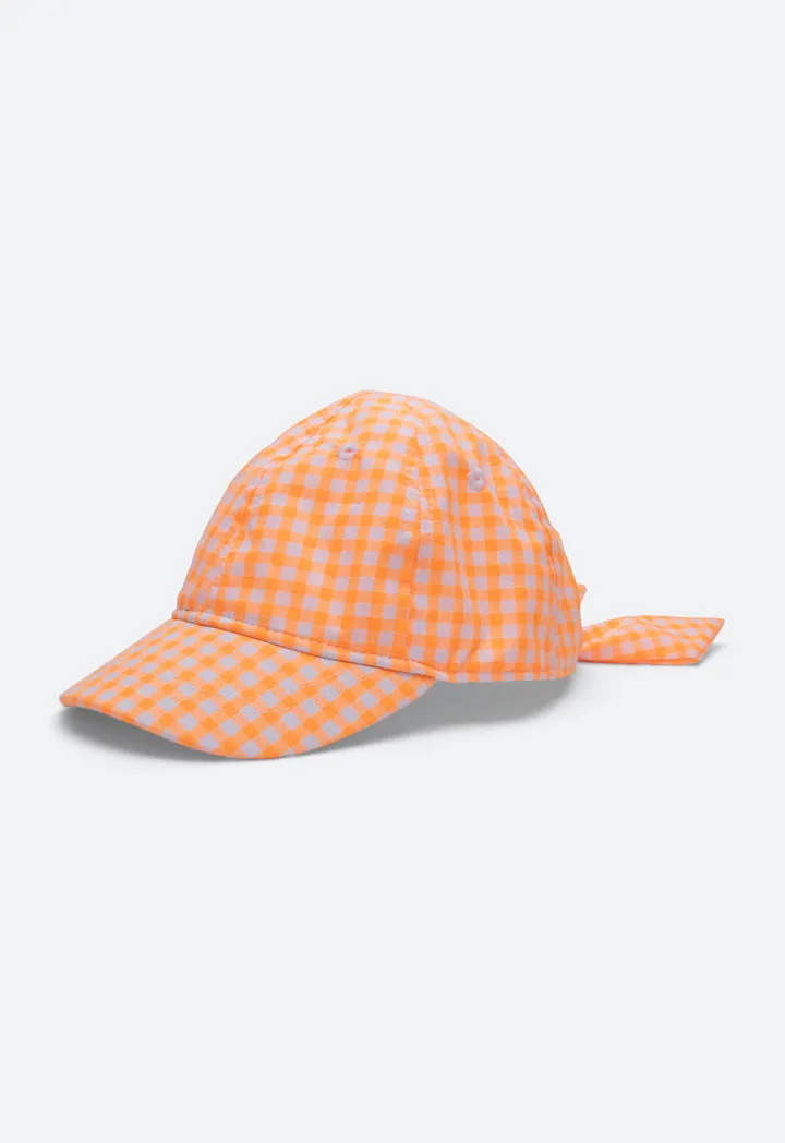 Checkered Neon Baseball Hat