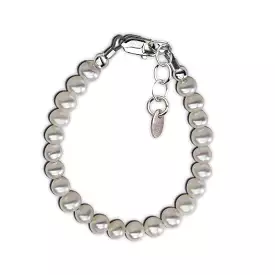 Cherished Moments Sterling Silver Freshwater Pearl Bracelet - Zoey