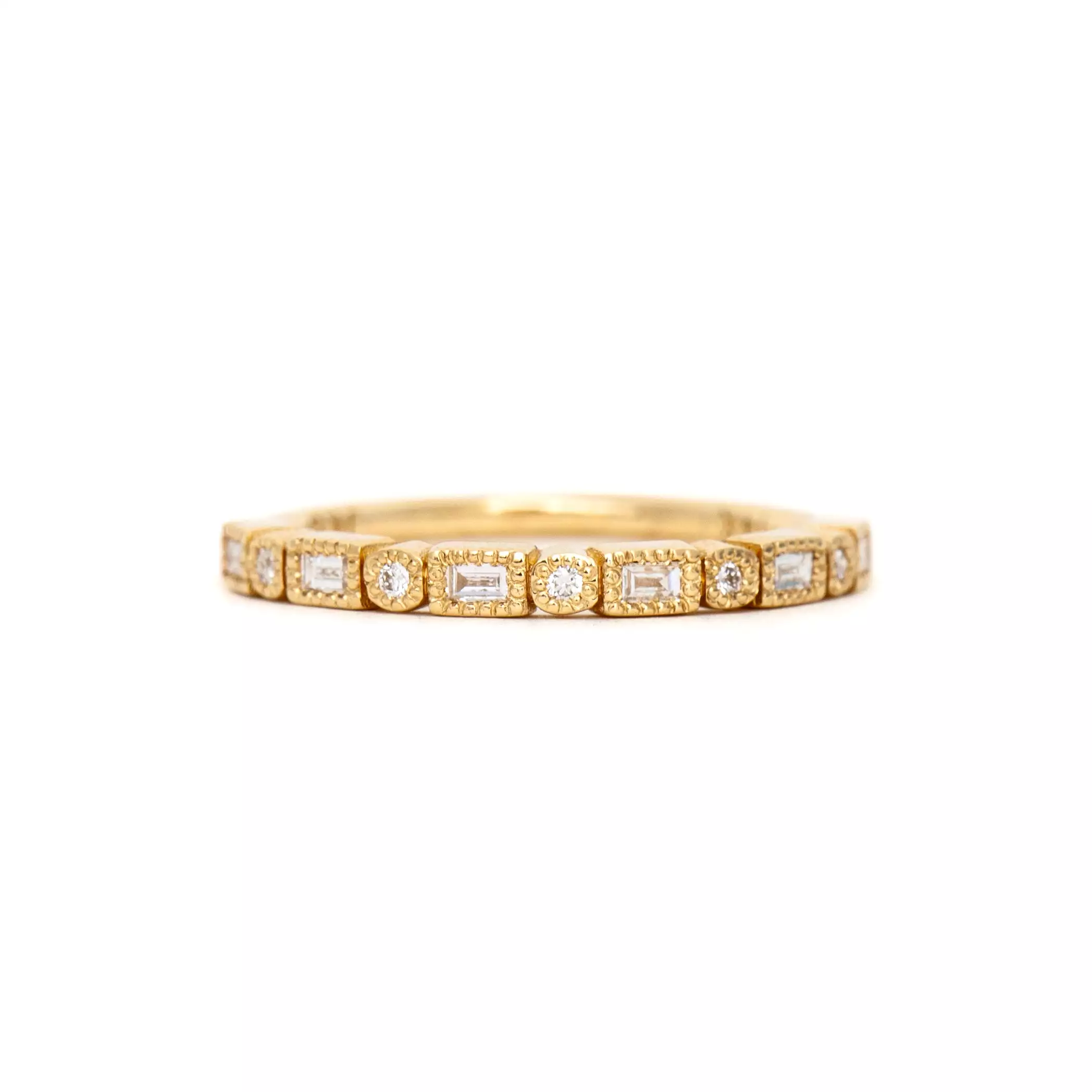 Diamond Fusion Half Eternity Band