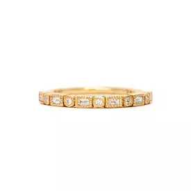 Diamond Fusion Half Eternity Band