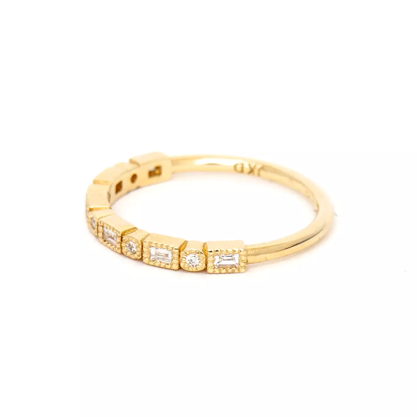 Diamond Fusion Half Eternity Band