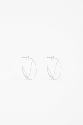 Elk The Label - Almi Hoop Earring - Silver