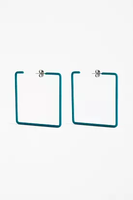 Elk The Label - Ingur Hoop Earring - Teal