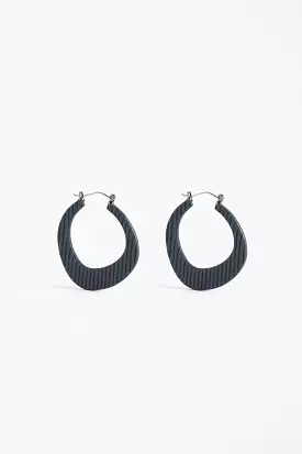 Elk The Label - Perda Hoop Earring - Carbon