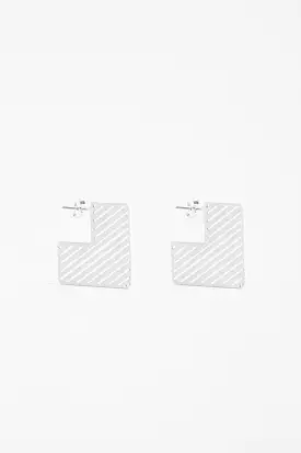 Elk The Label - Skaret Hoop Earring - White