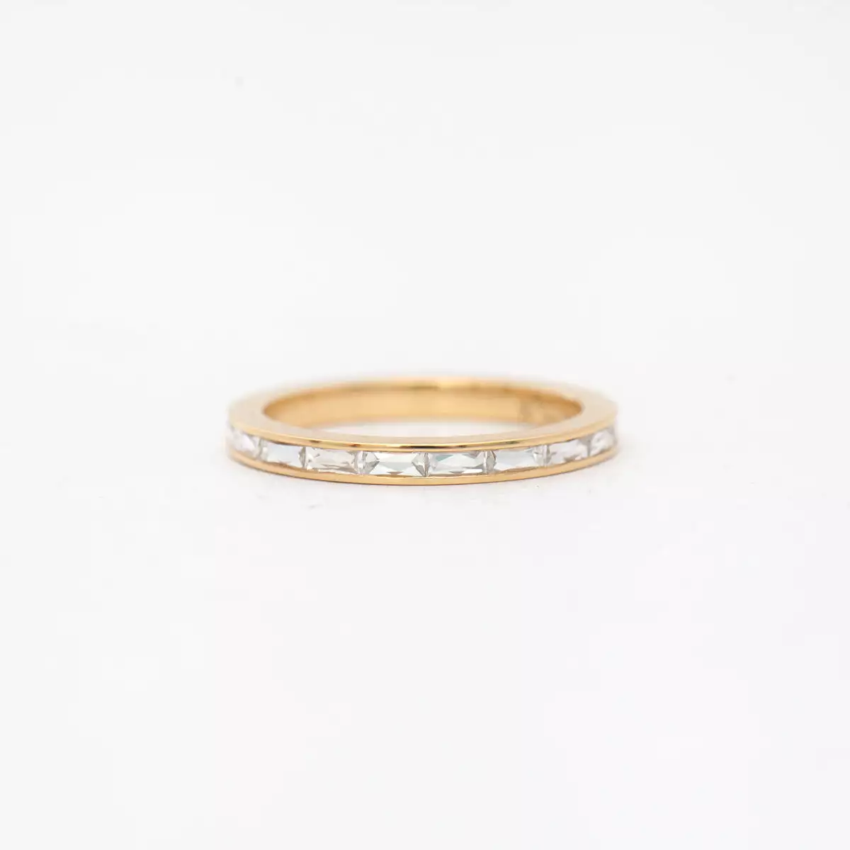 Emma French-Cut Half Eternity Band