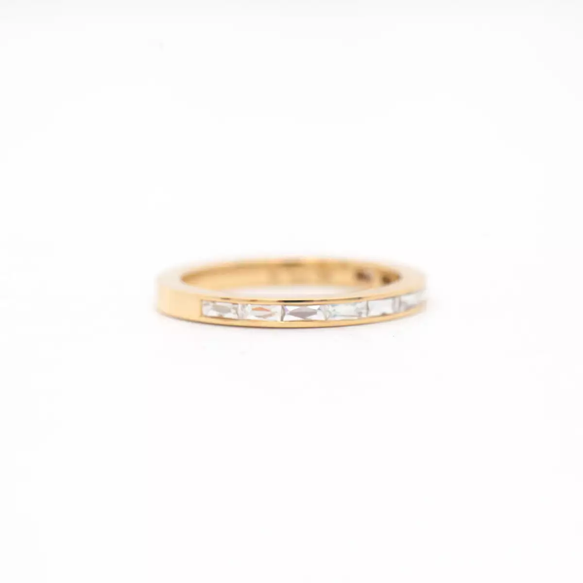 Emma French-Cut Half Eternity Band