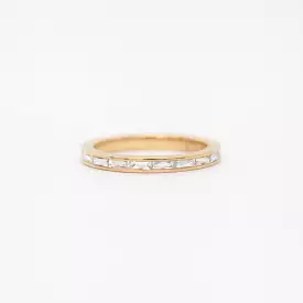 Emma French-Cut Half Eternity Band