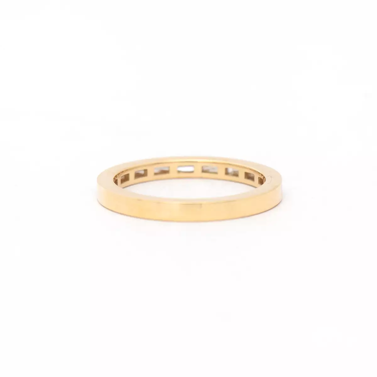 Emma French-Cut Half Eternity Band