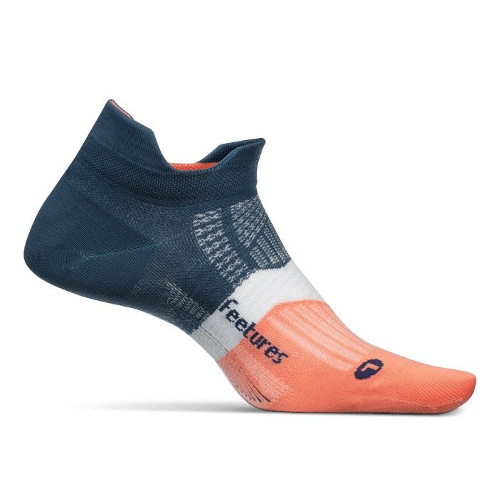 Feetures Elite Light Cushion No Show Tab Socks - Cosmic Sapphire