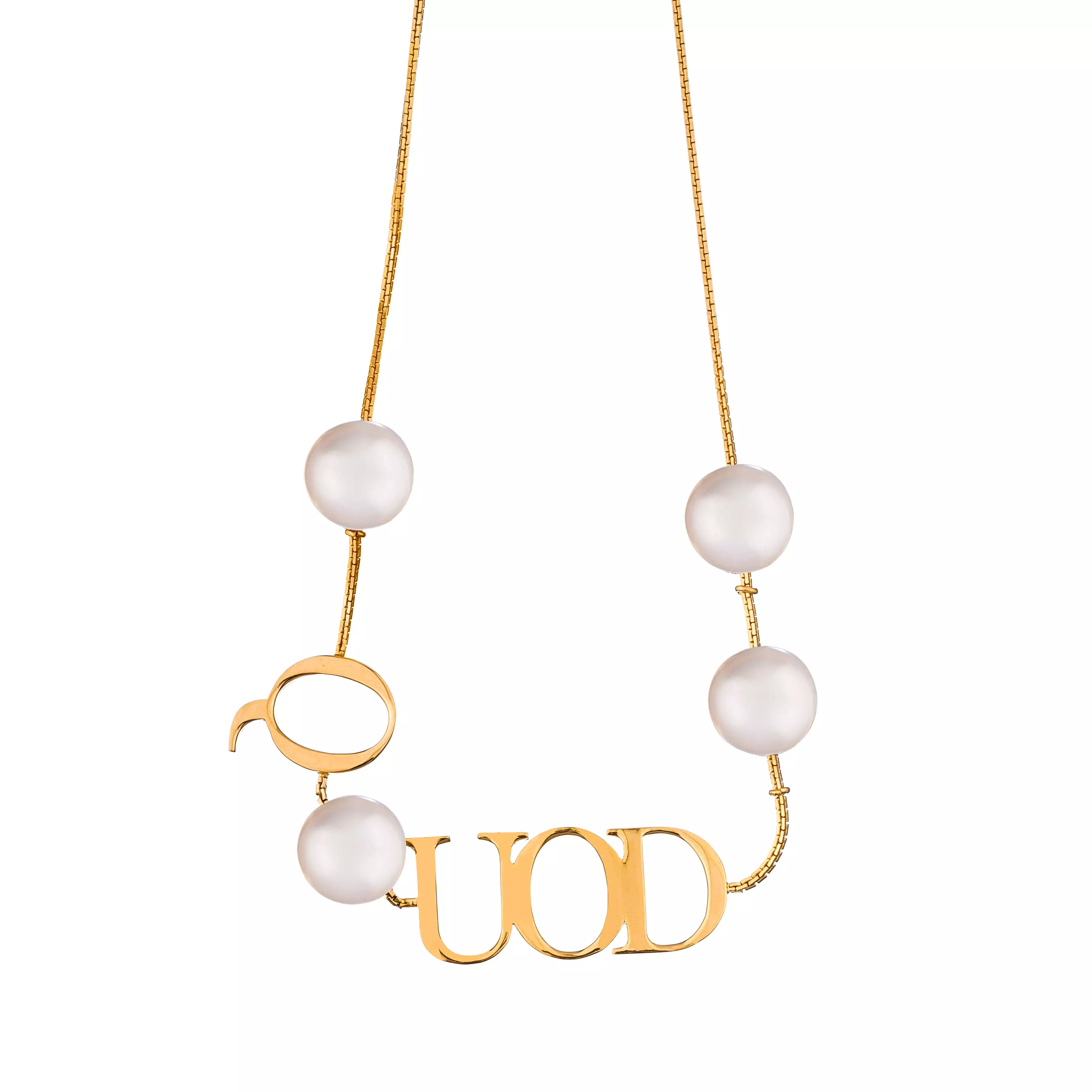 Fragmented QUOD Necklace