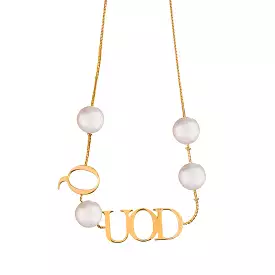 Fragmented QUOD Necklace