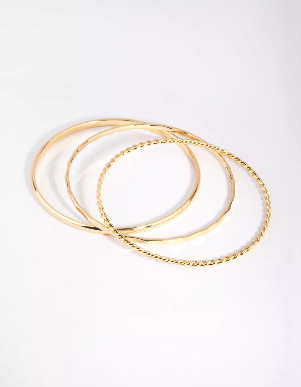 Gold Plated Mixed Bangle Pack