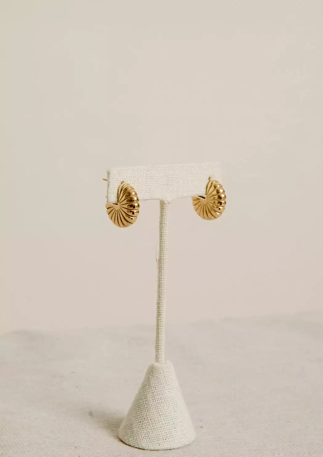 Gold Shell Earrings