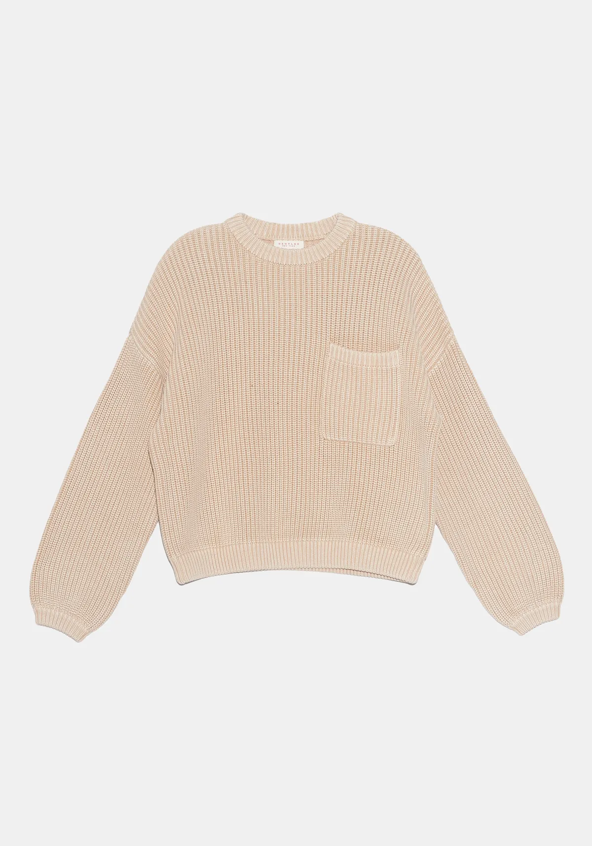 Grant Cotton Sweater - Sandstone