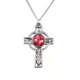 Heathergem Cross Necklace