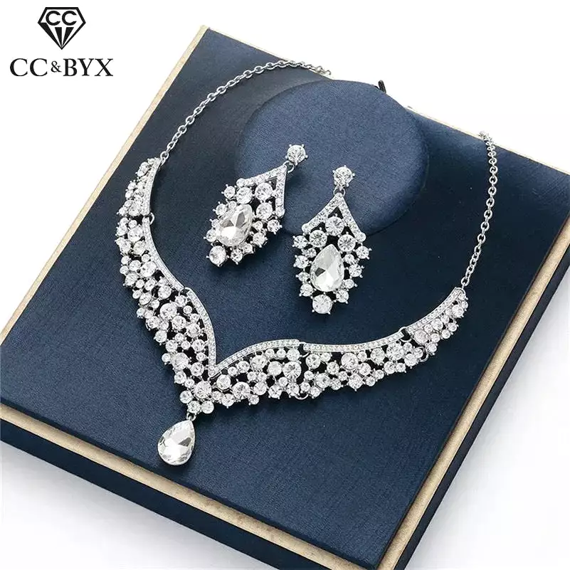 Jewelry Sets for Women Necklace and Drop Earring