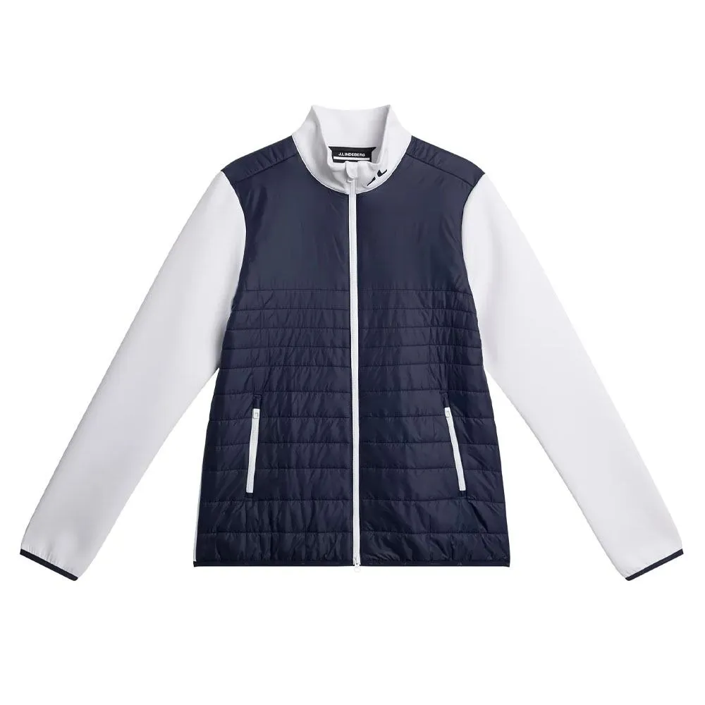 J.Lindeberg Martina Quilt Hybrid Golf Jacket JL Navy - 24 Women