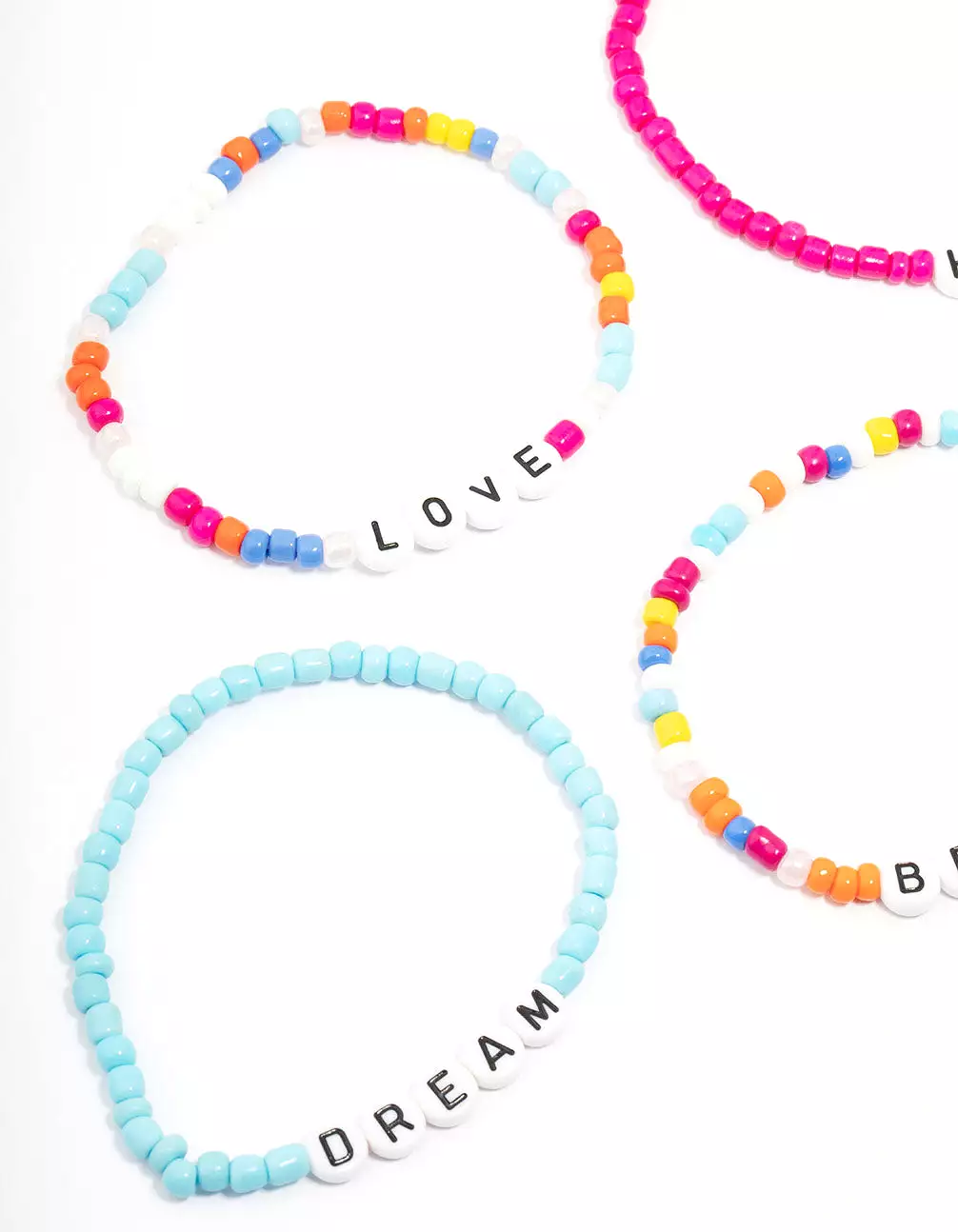 Kids Happy Bracelet 5-Pack