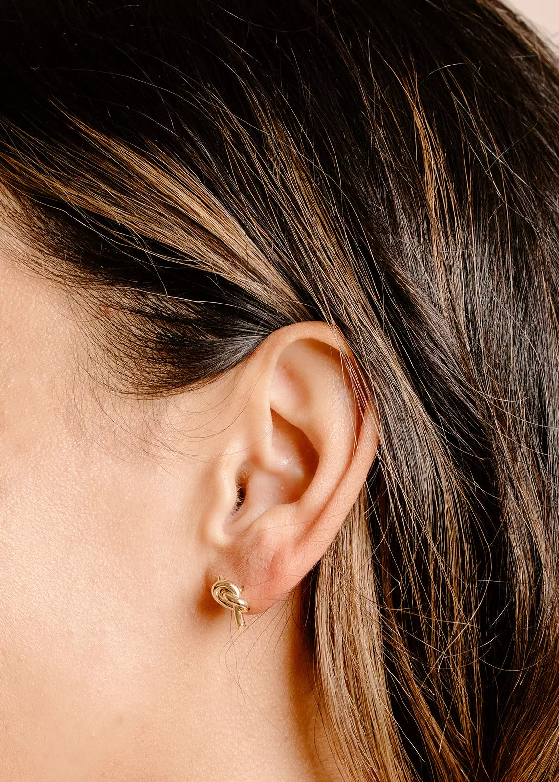 Love Knot Stud Earrings